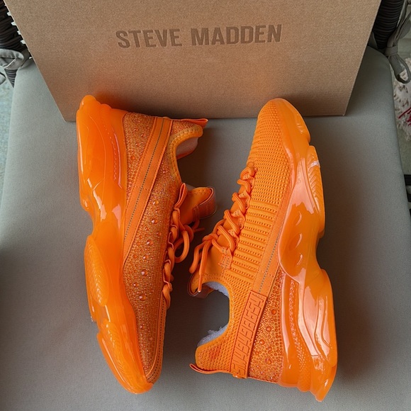 Steve Madden Maxima Orange 12 - Picture 9 of 15